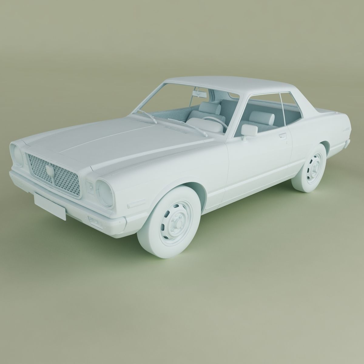 Toyota Cressida X30 3D model_10