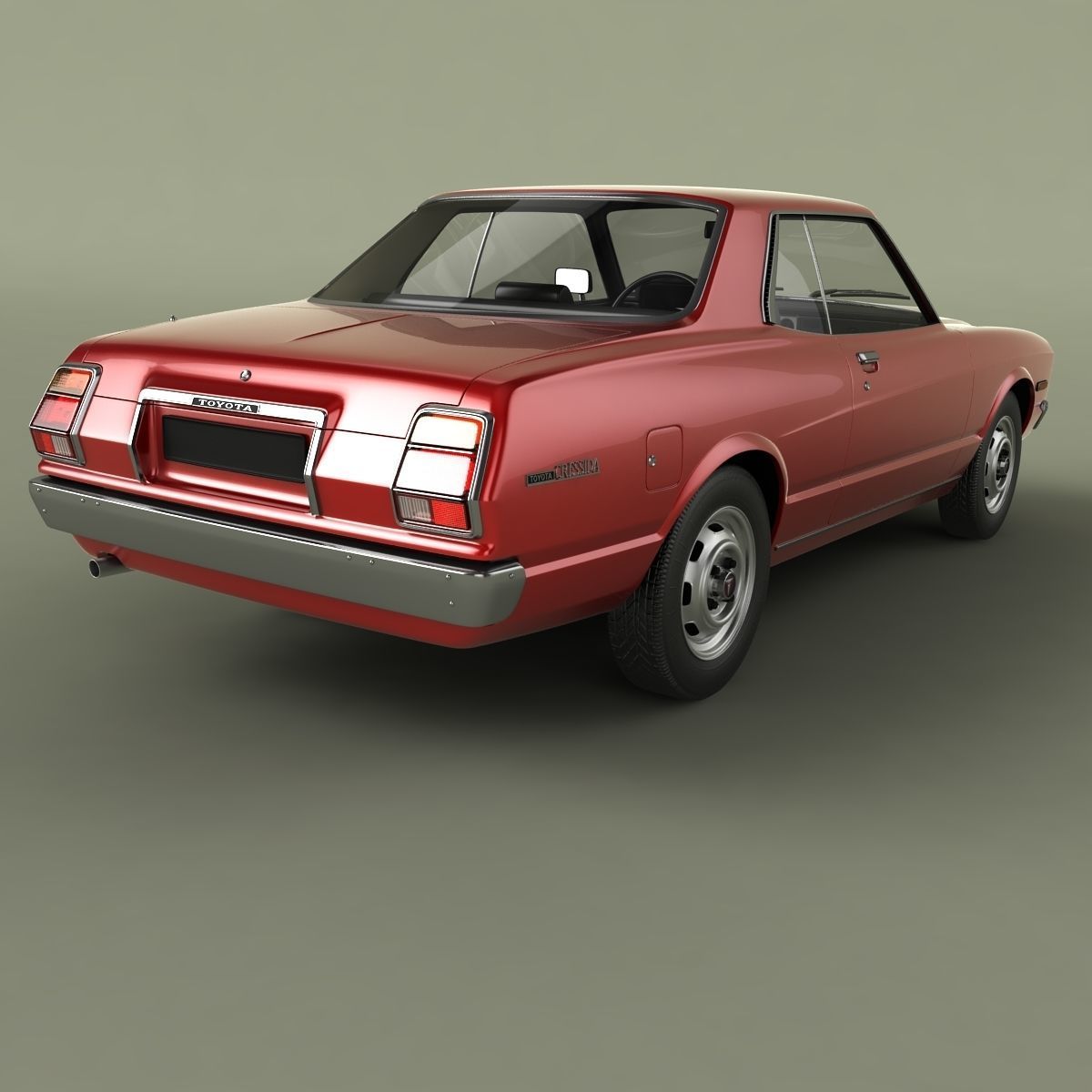 Toyota Cressida X30 3D model_2