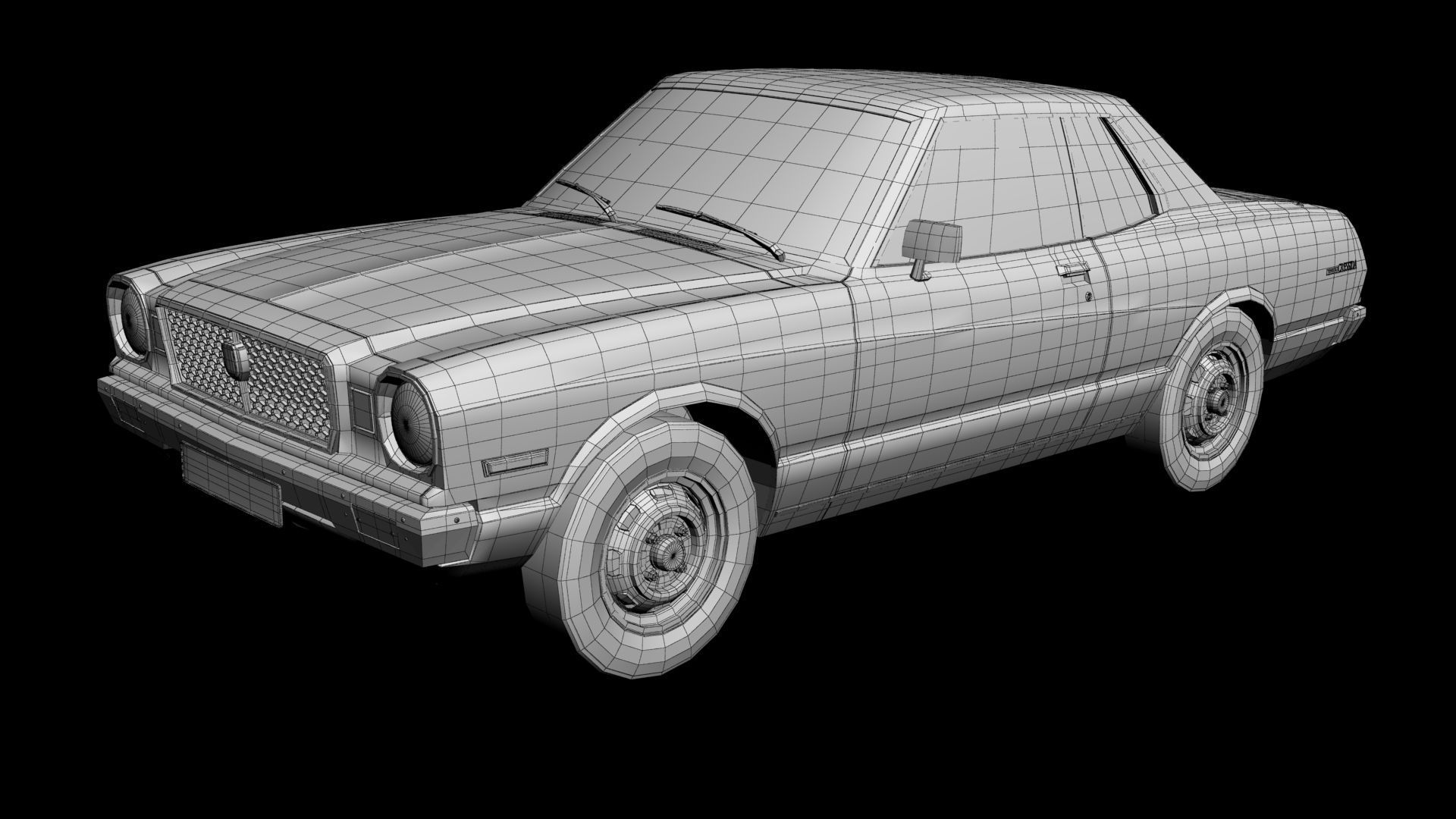 Toyota Cressida X30 3D model_13