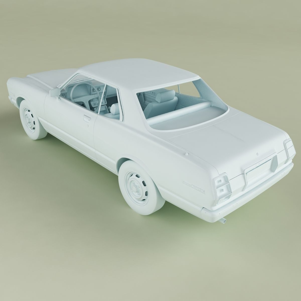 Toyota Cressida X30 3D model_12