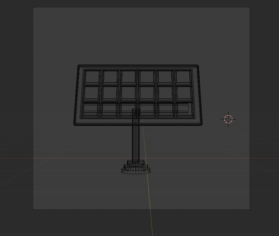 Electro Mobile Transport 3d Illustration 3D model_11