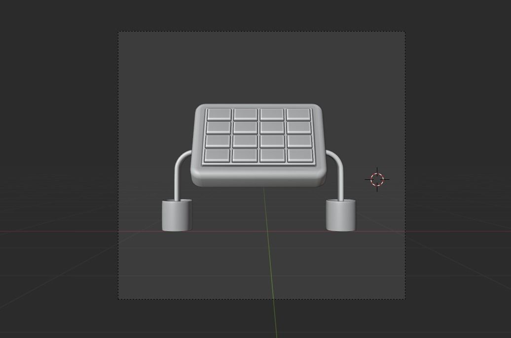Electro Mobile Transport 3d Illustration 3D model_10