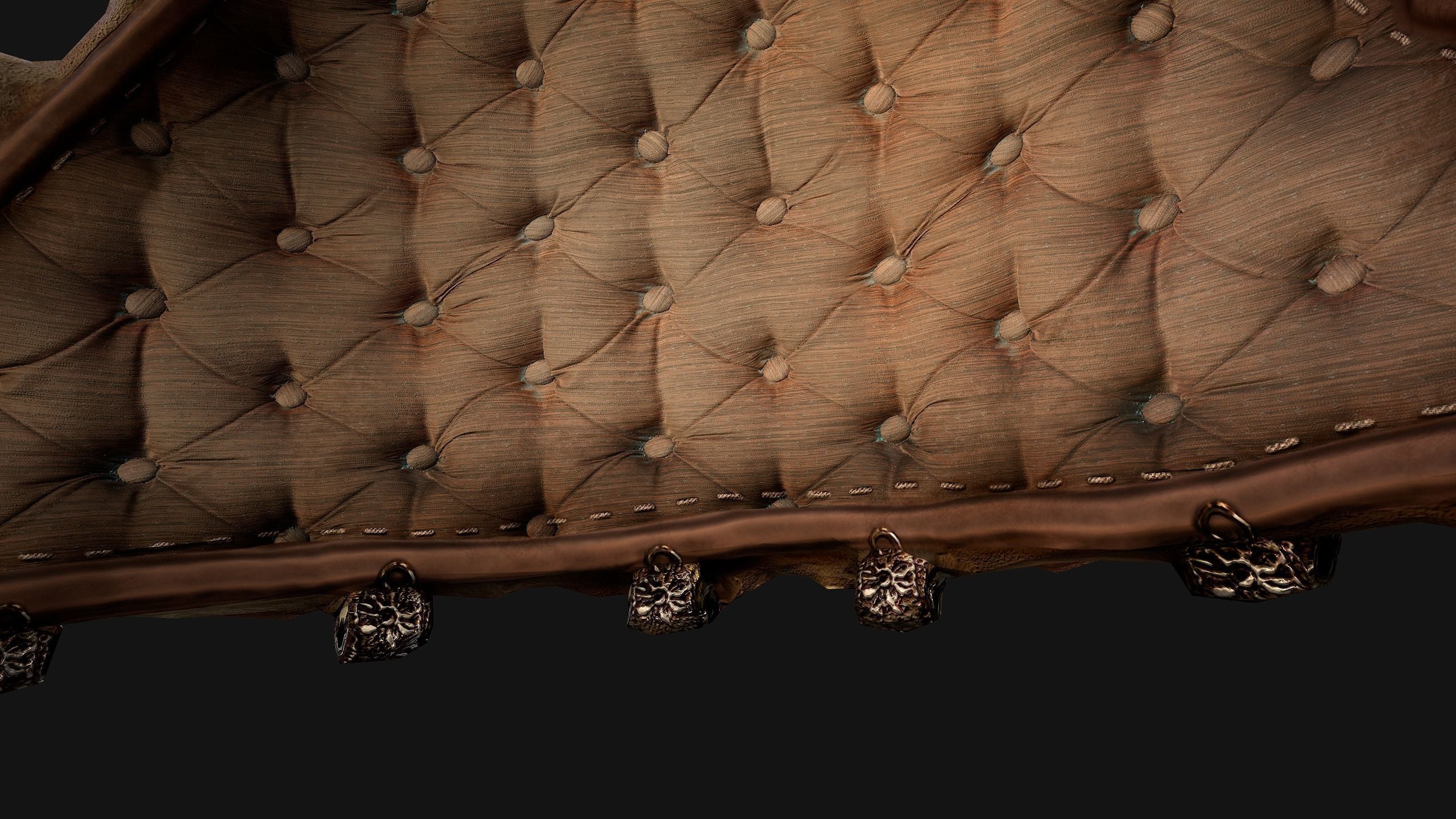 Queen Crown Princess Tiara Set Low-poly 3D model_35