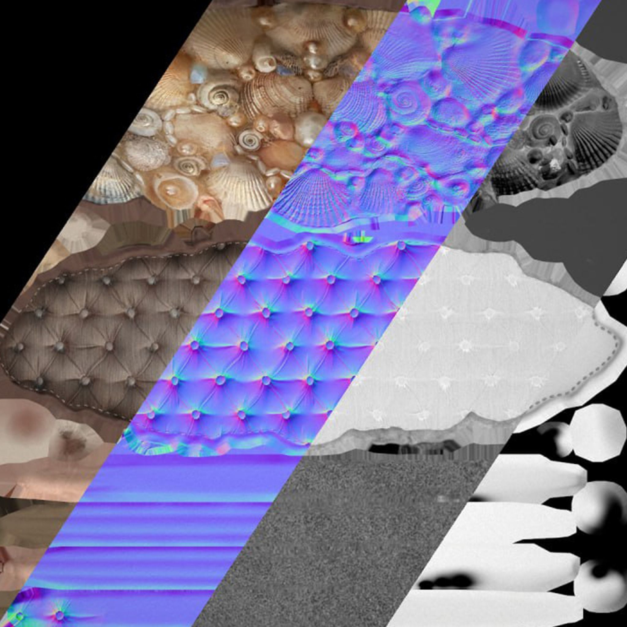 Queen Crown Princess Tiara Set Low-poly 3D model_44