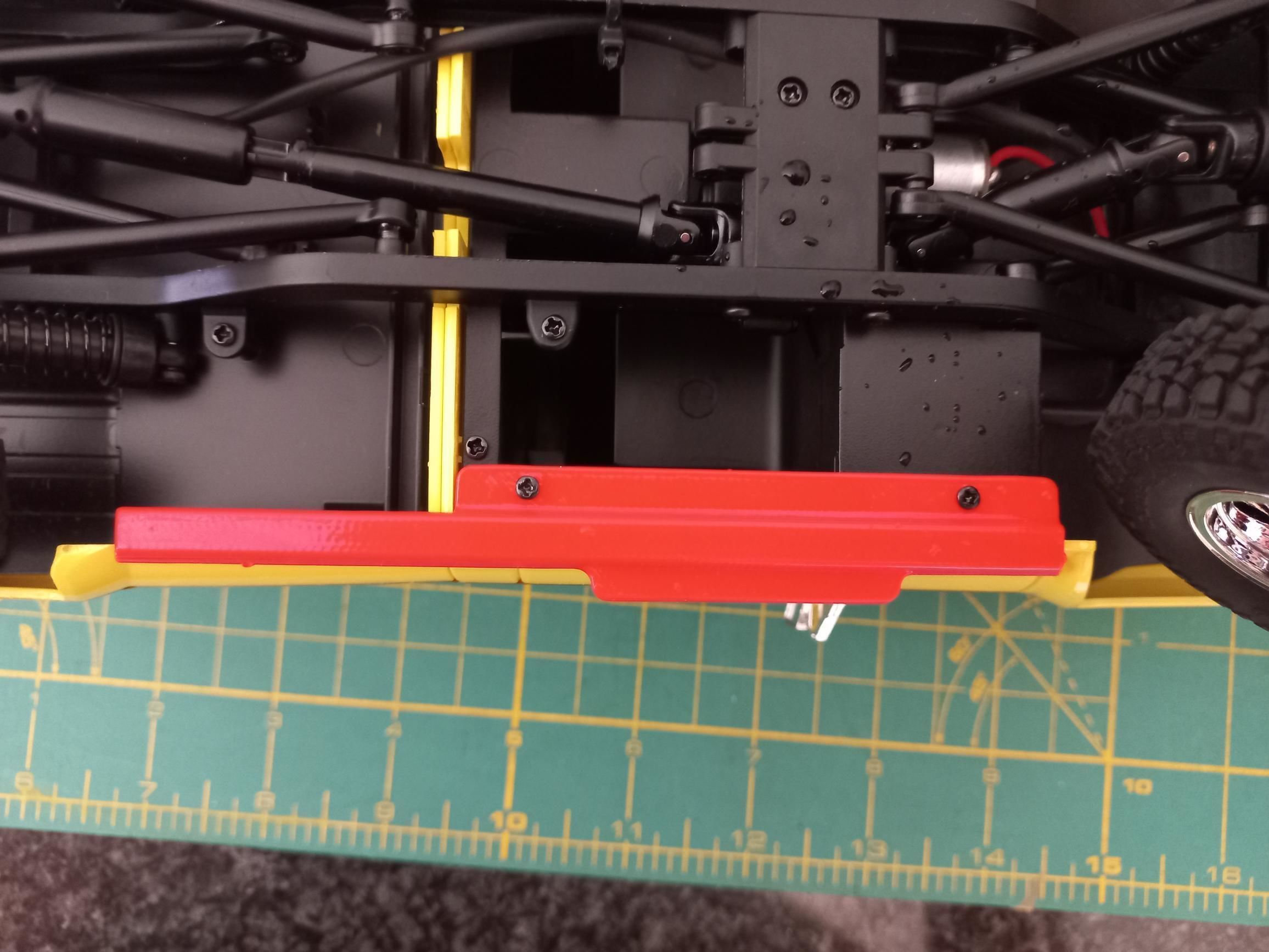FMS Crawler 1 18 SCALE HILUX ROCK SLIDERS 3D print model_1