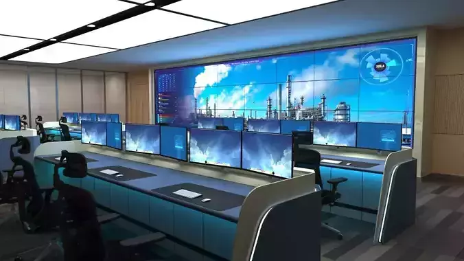 small monitoring room