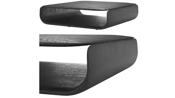 TENERE Coffee table by VAN ROSSUM 3D model
