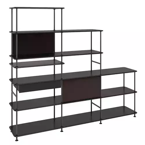 Montana Free Shelving System by Montana Furniture  Low-poly 3D model