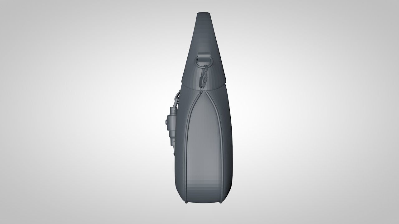 jackie 1961 bag 3D print model_9