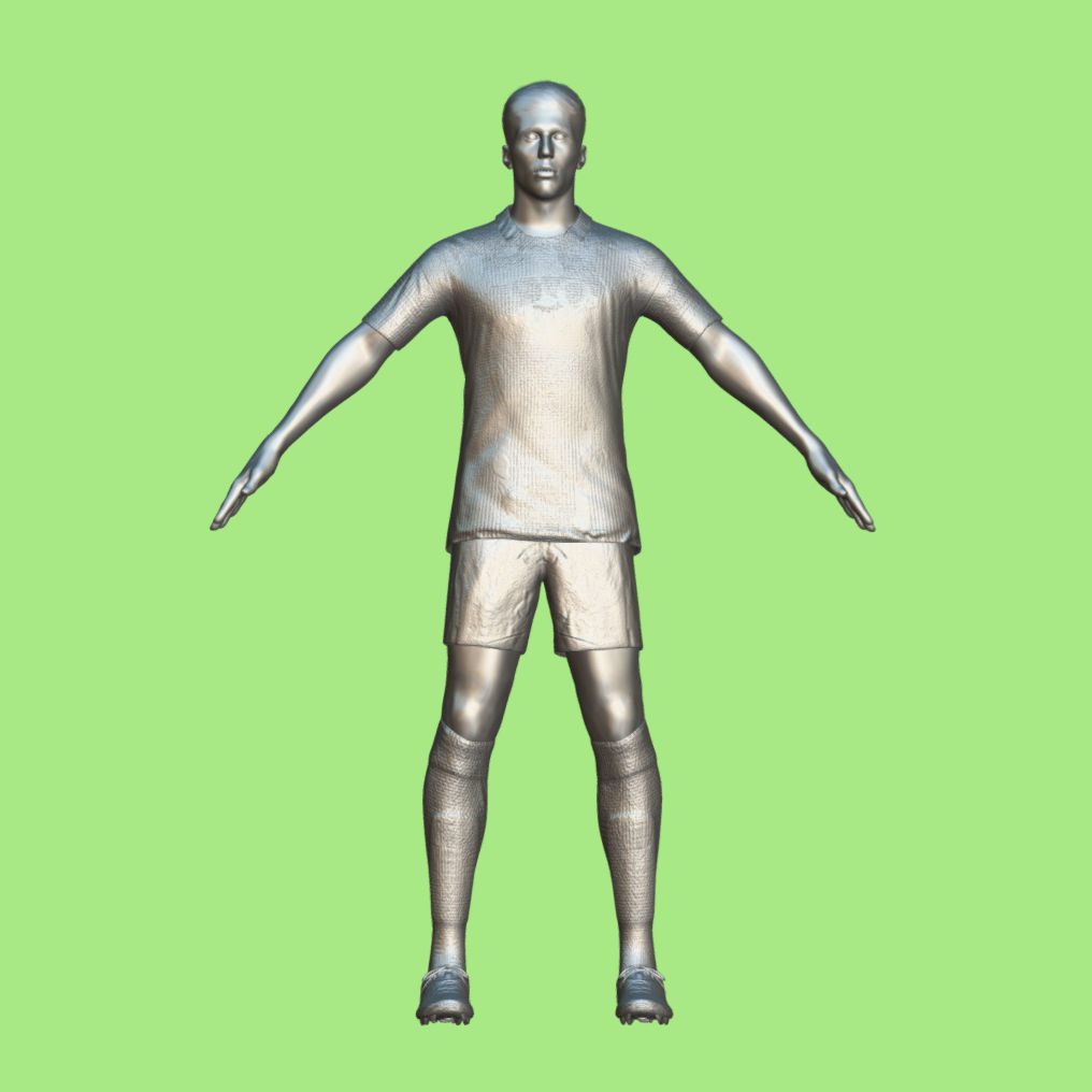 T-Pose Rodrigo Manchester City 23-24 3D model_8