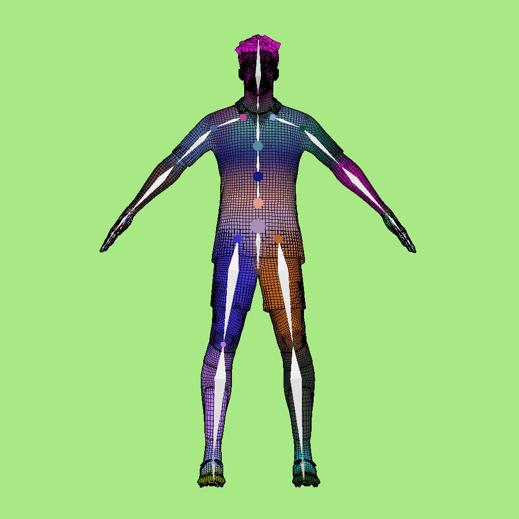 T-Pose Rodrigo Manchester City 23-24 3D model_12