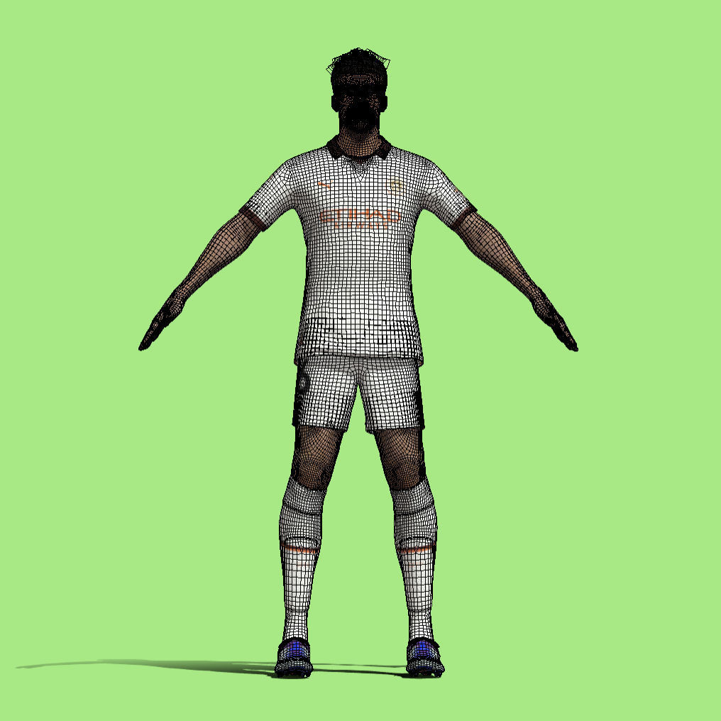 T-Pose Rodrigo Manchester City 23-24 3D model_10