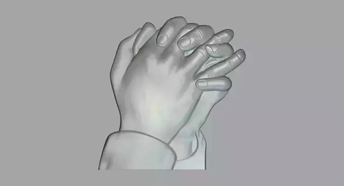 Hands 05 3D print model