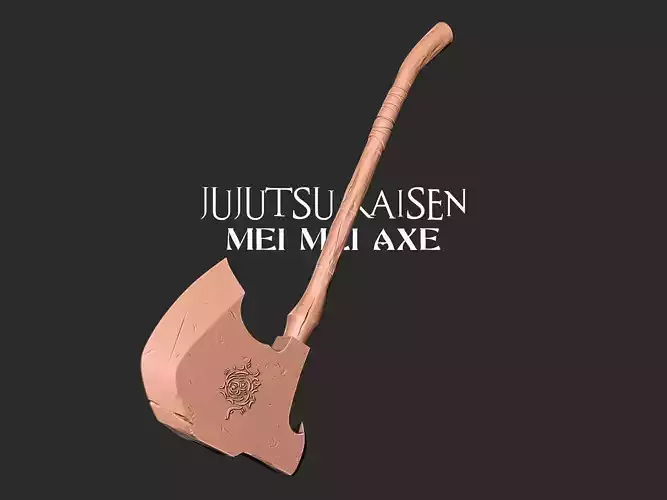 Mei Mei Battle Axe - Jujutsu Kaisen 3D print model