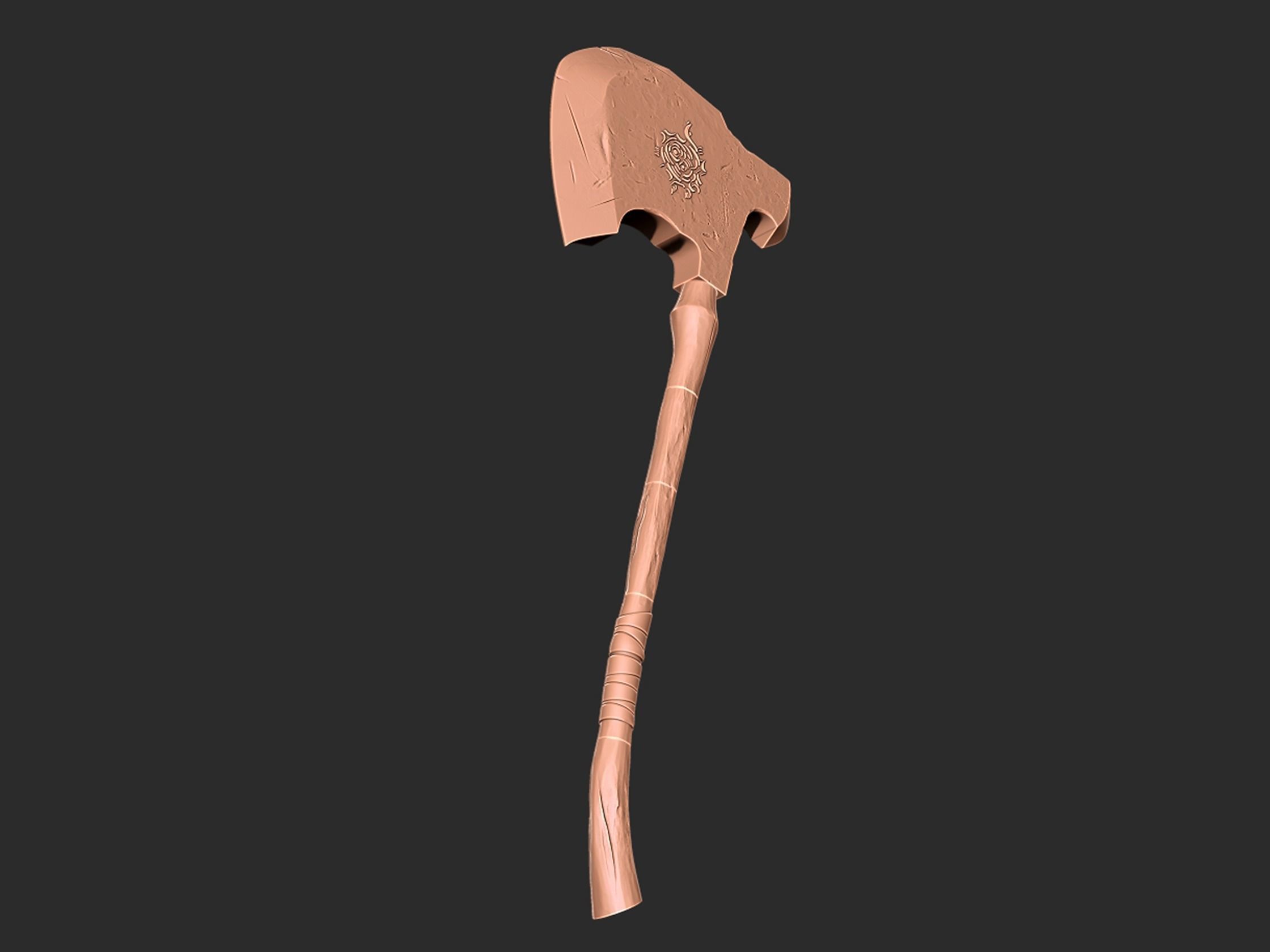 Mei Mei Battle Axe - Jujutsu Kaisen 3D print model_3
