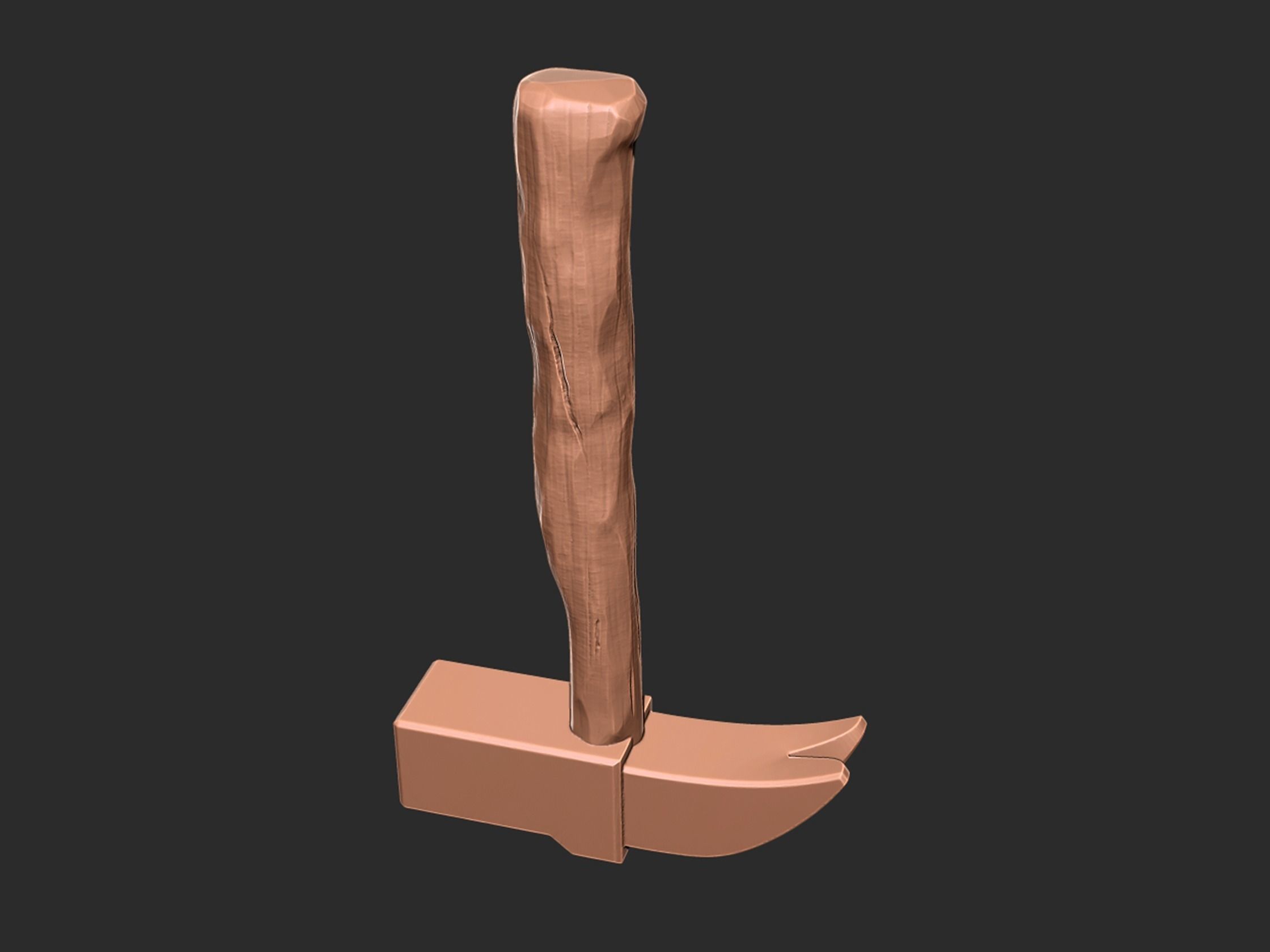 Nobara kugisaki - Cursed hammer 3D print model_5