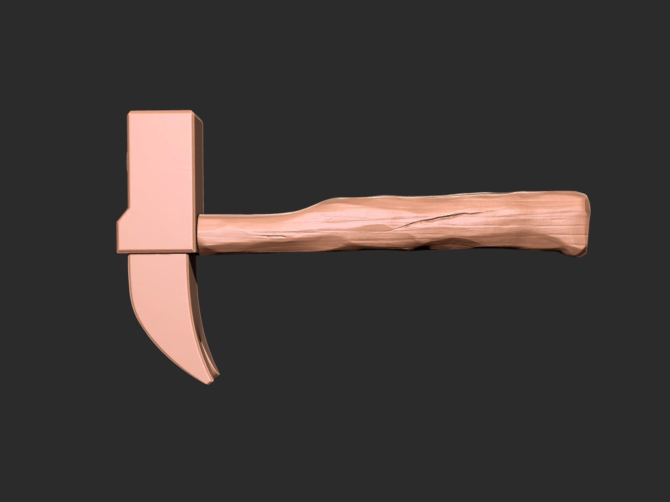 Nobara kugisaki - Cursed hammer 3D print model_4