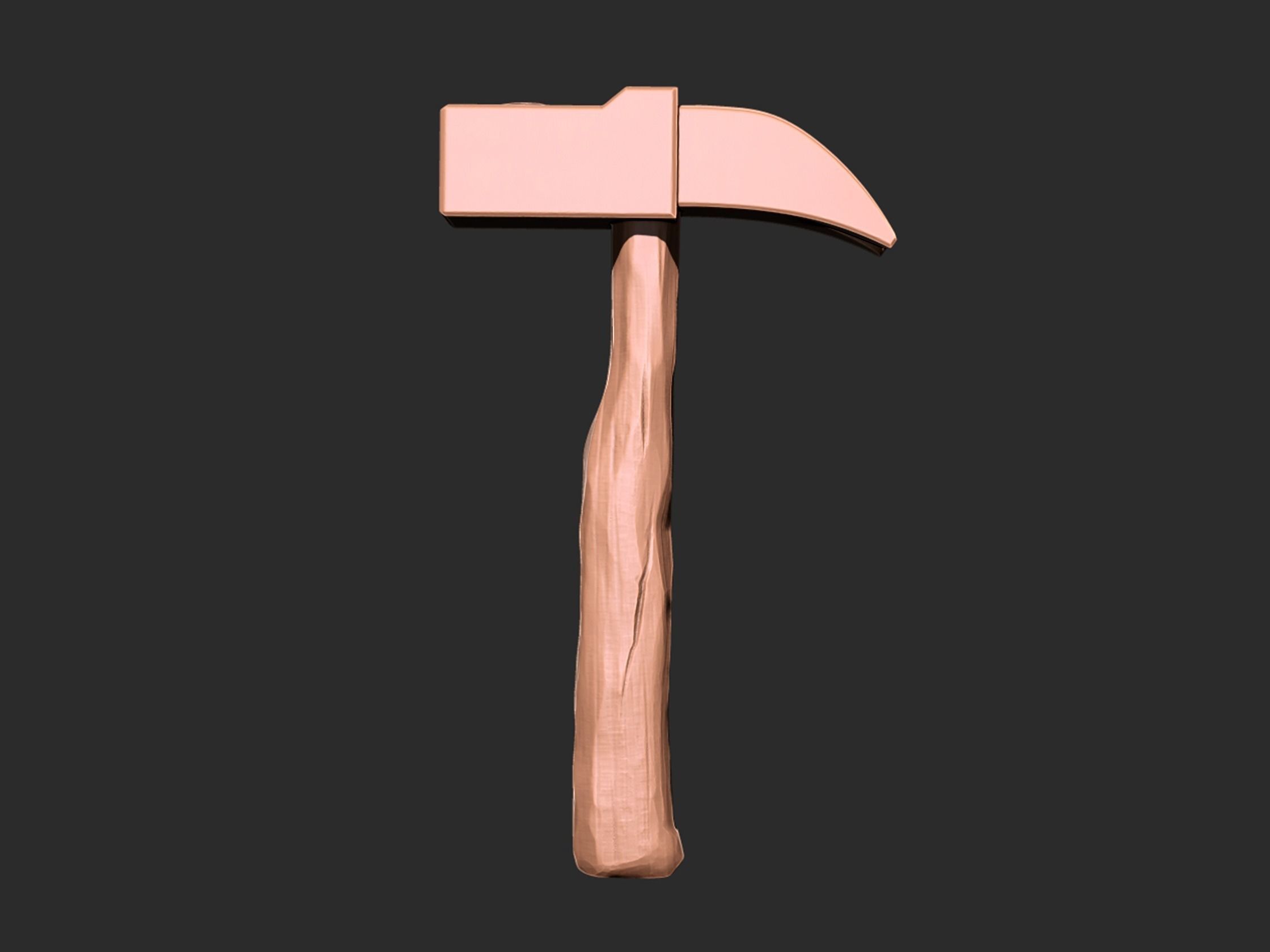 Nobara kugisaki - Cursed hammer 3D print model_3