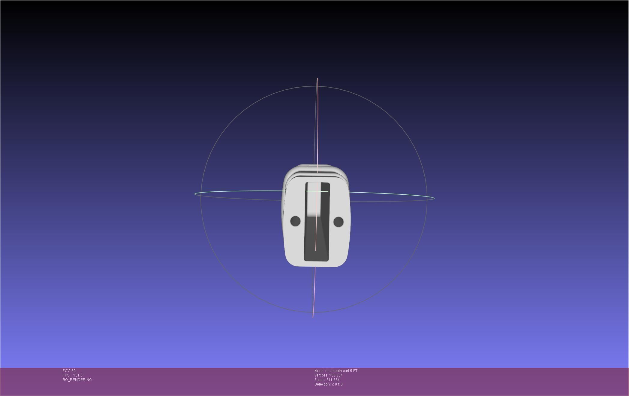 Blue Exorcist Rin Okumura Kurikara Sword And Sheath 3D print model_96