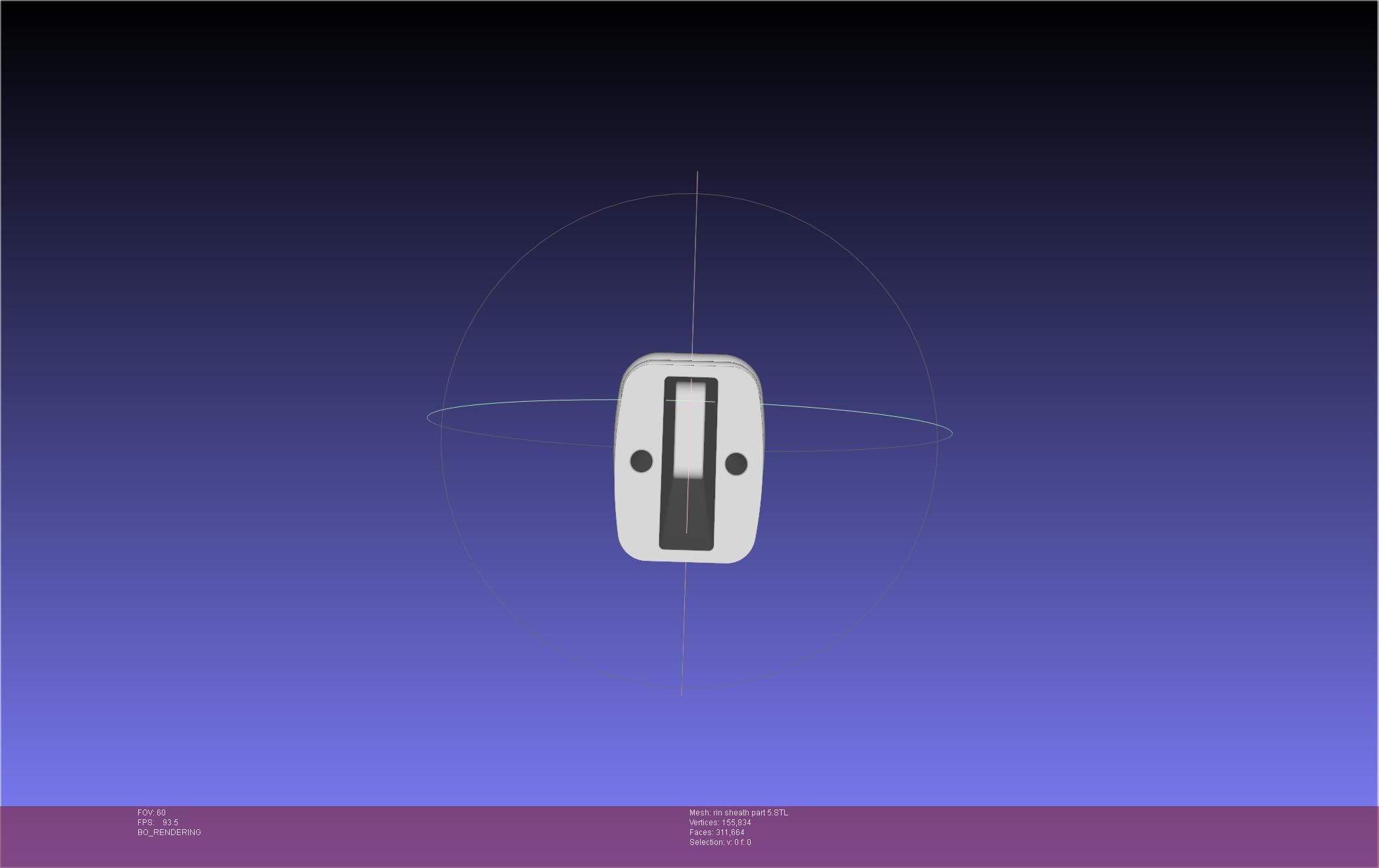 Blue Exorcist Rin Okumura Kurikara Sword And Sheath 3D print model_93