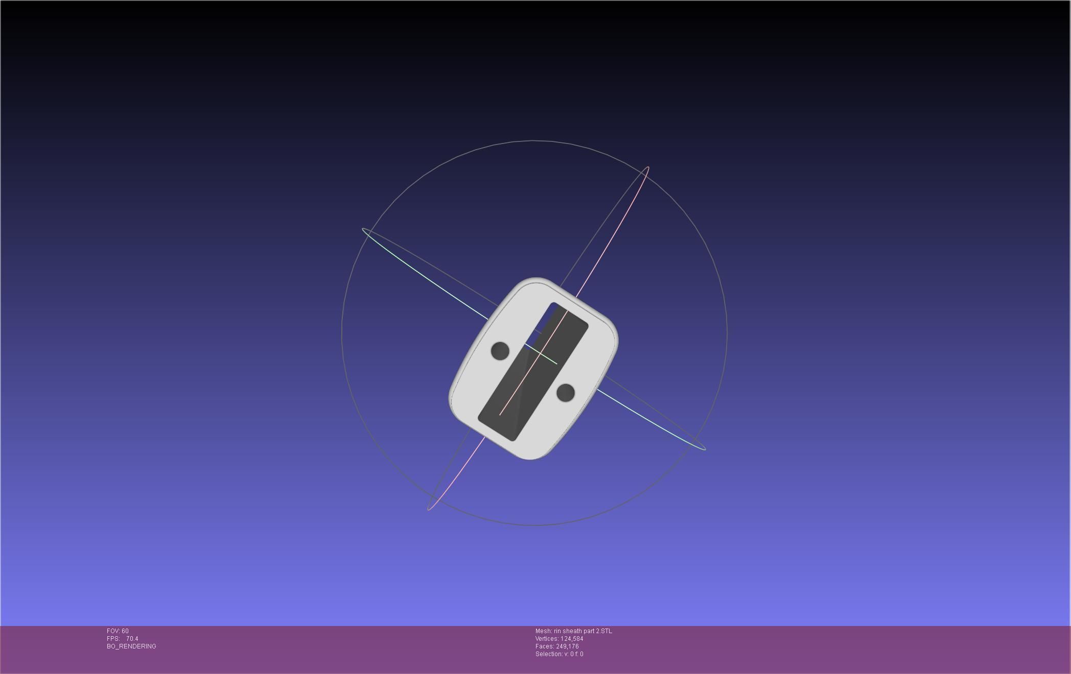 Blue Exorcist Rin Okumura Kurikara Sword And Sheath 3D print model_79