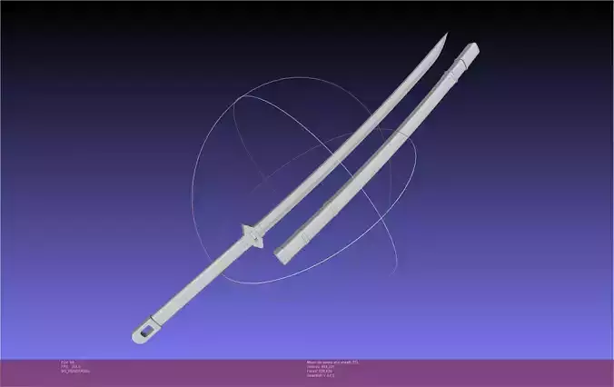 Blue Exorcist Rin Okumura Kurikara Sword And Sheath