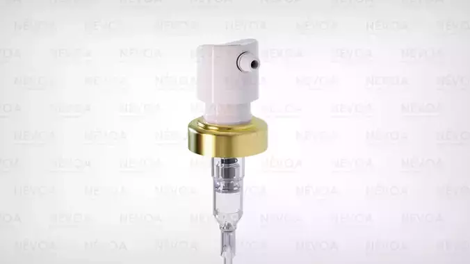 Cream pump - Crimp-on - CP-CO-01 - crimp-on  20MSP 3D model