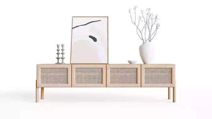 lowboard jolie with deco