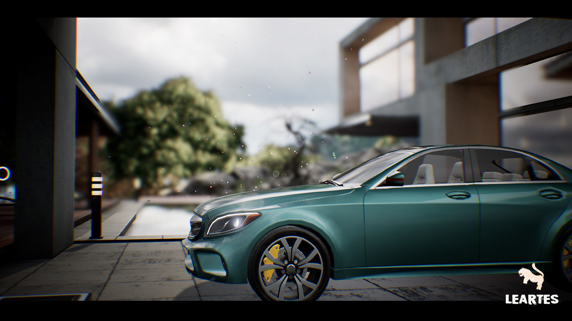 Sedan Car 01 Driveable Animated Realistic Low-poly 3D model_5