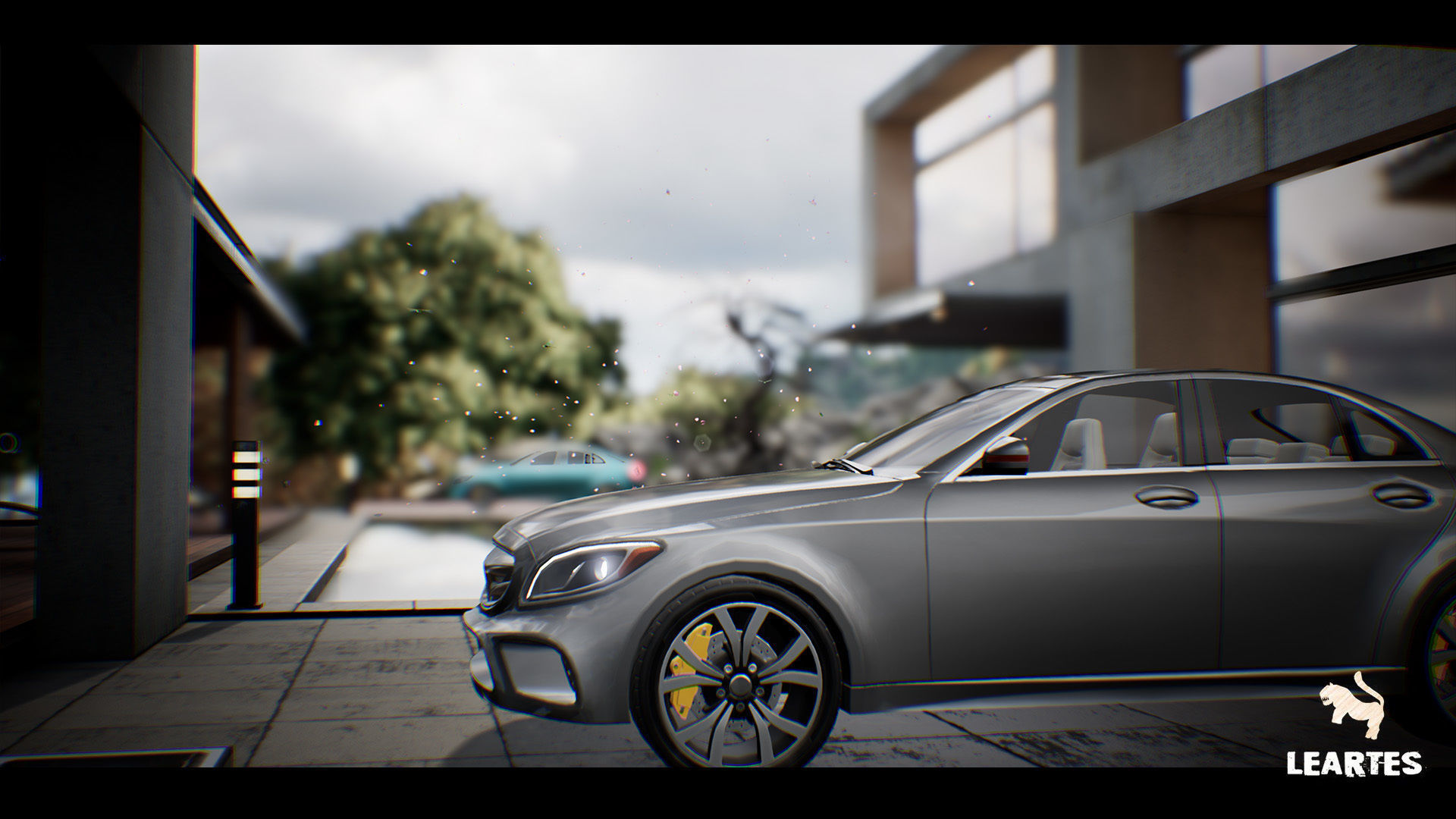 Sedan Car 01 Driveable Animated Realistic Low-poly 3D model_13