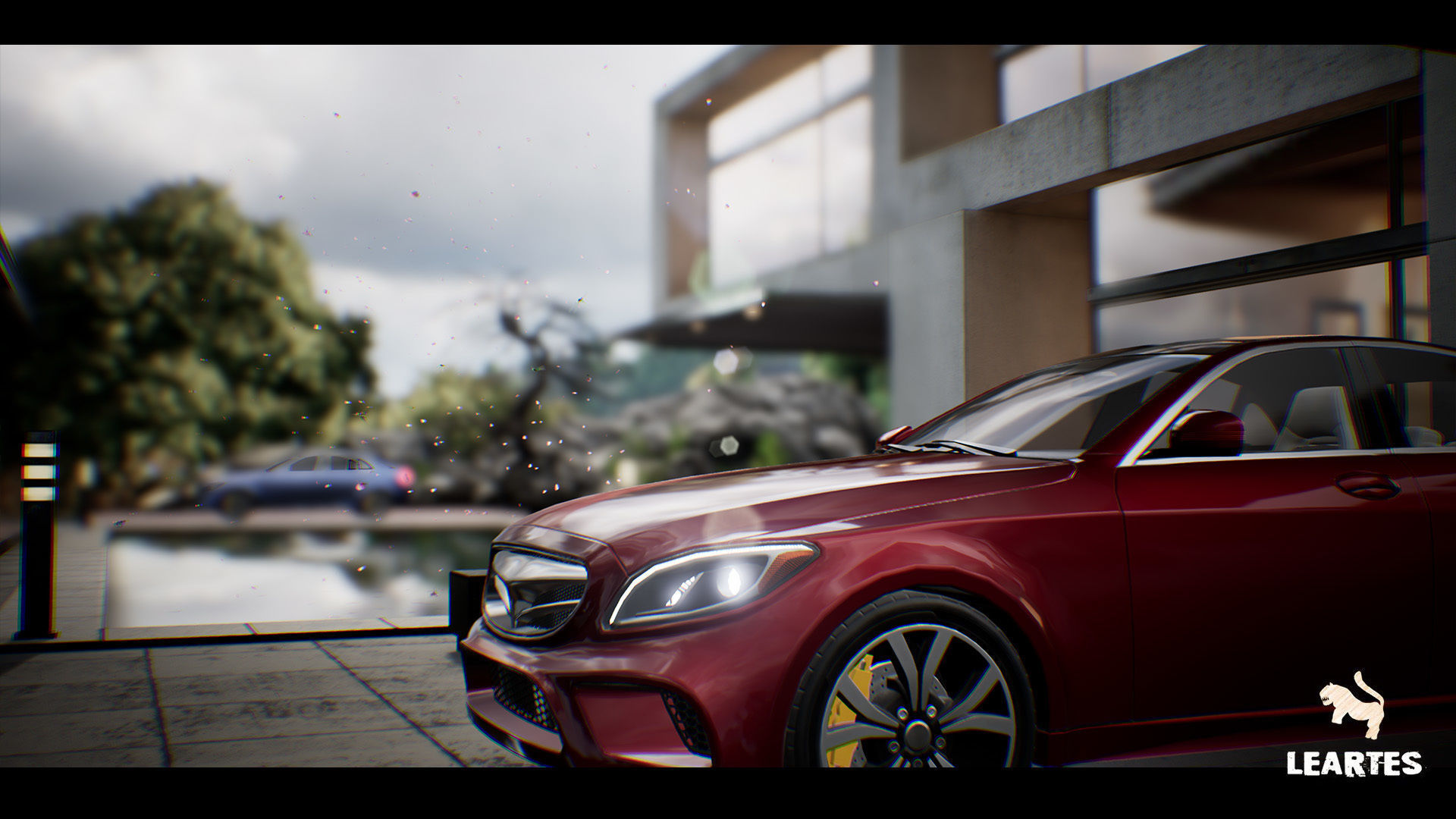 Sedan Car 01 Driveable Animated Realistic Low-poly 3D model_19