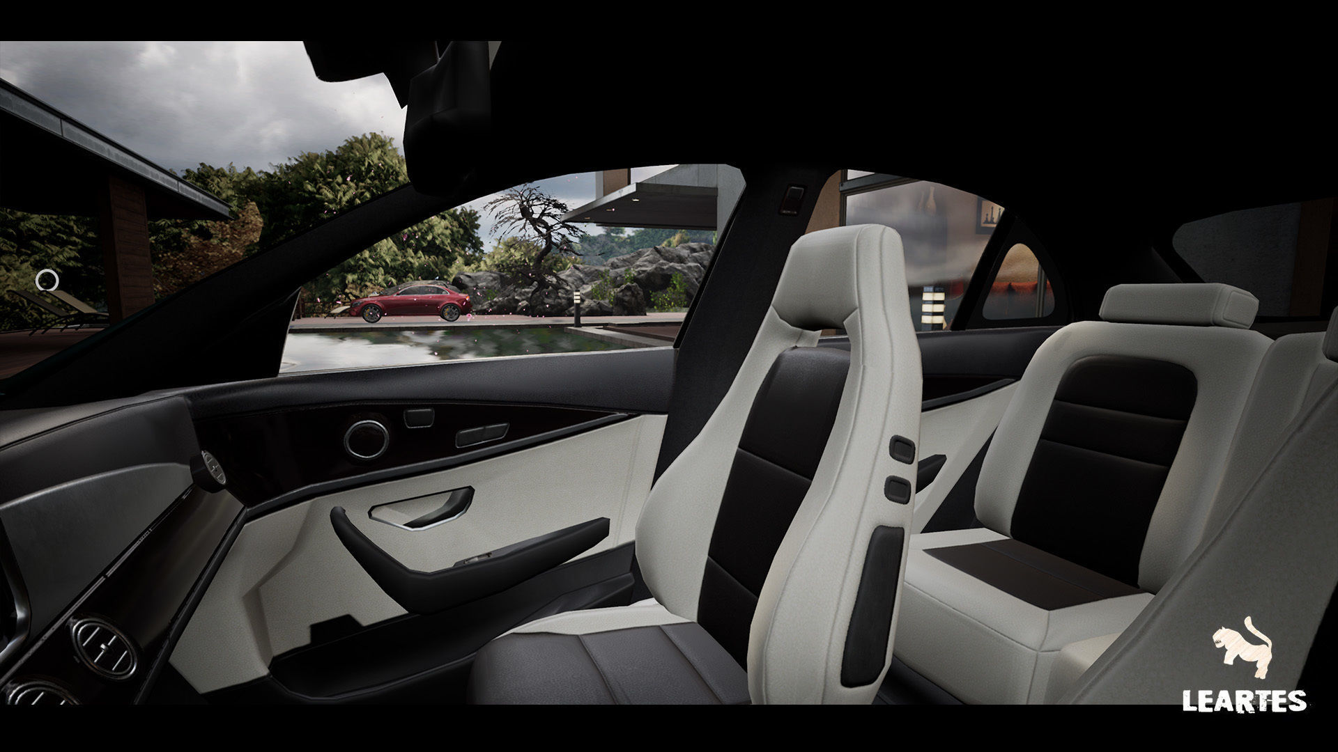 Sedan Car 01 Driveable Animated Realistic Low-poly 3D model_16