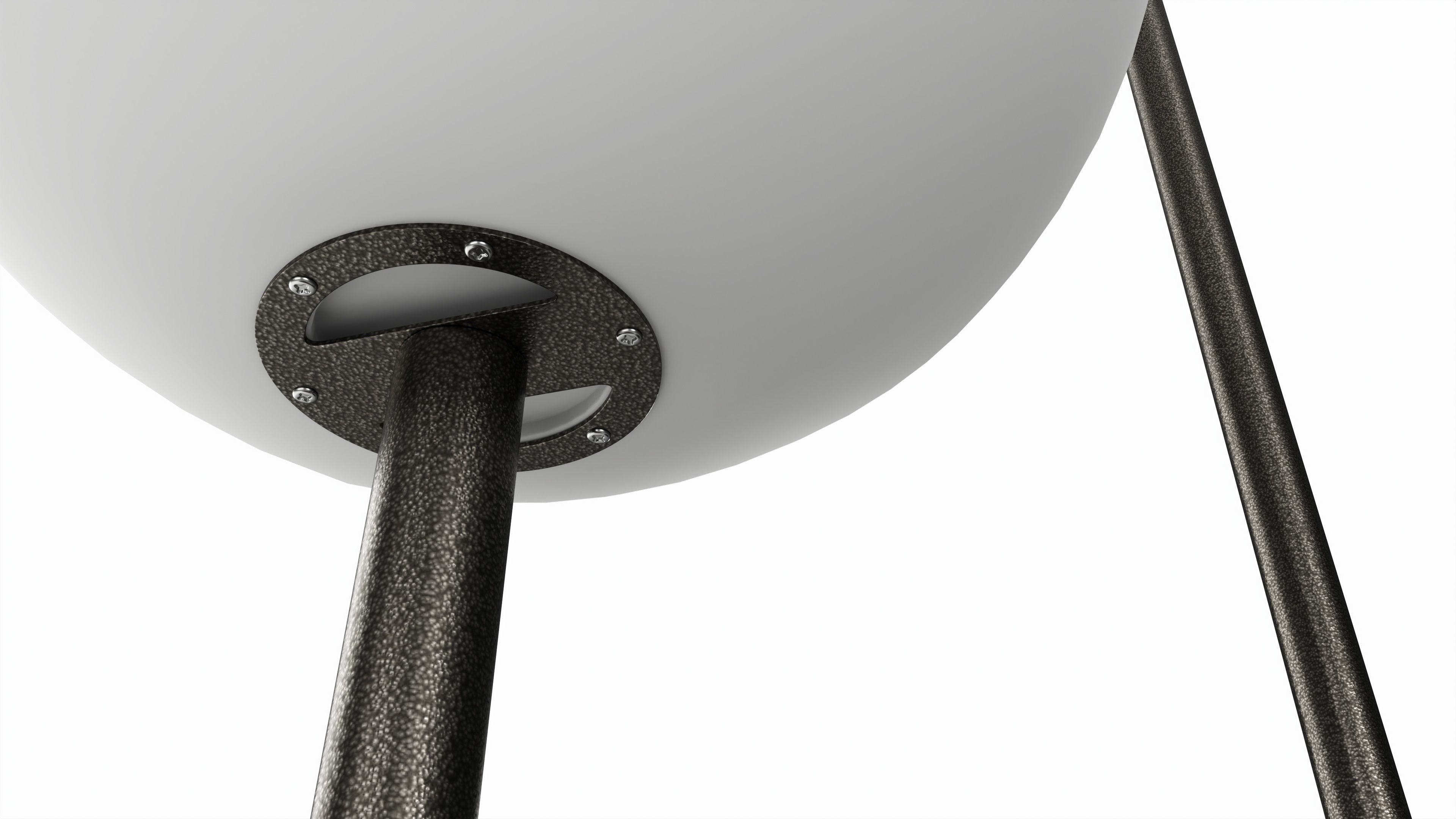 Outdoor and indoor cordless table and floor lamp set 3D model_2