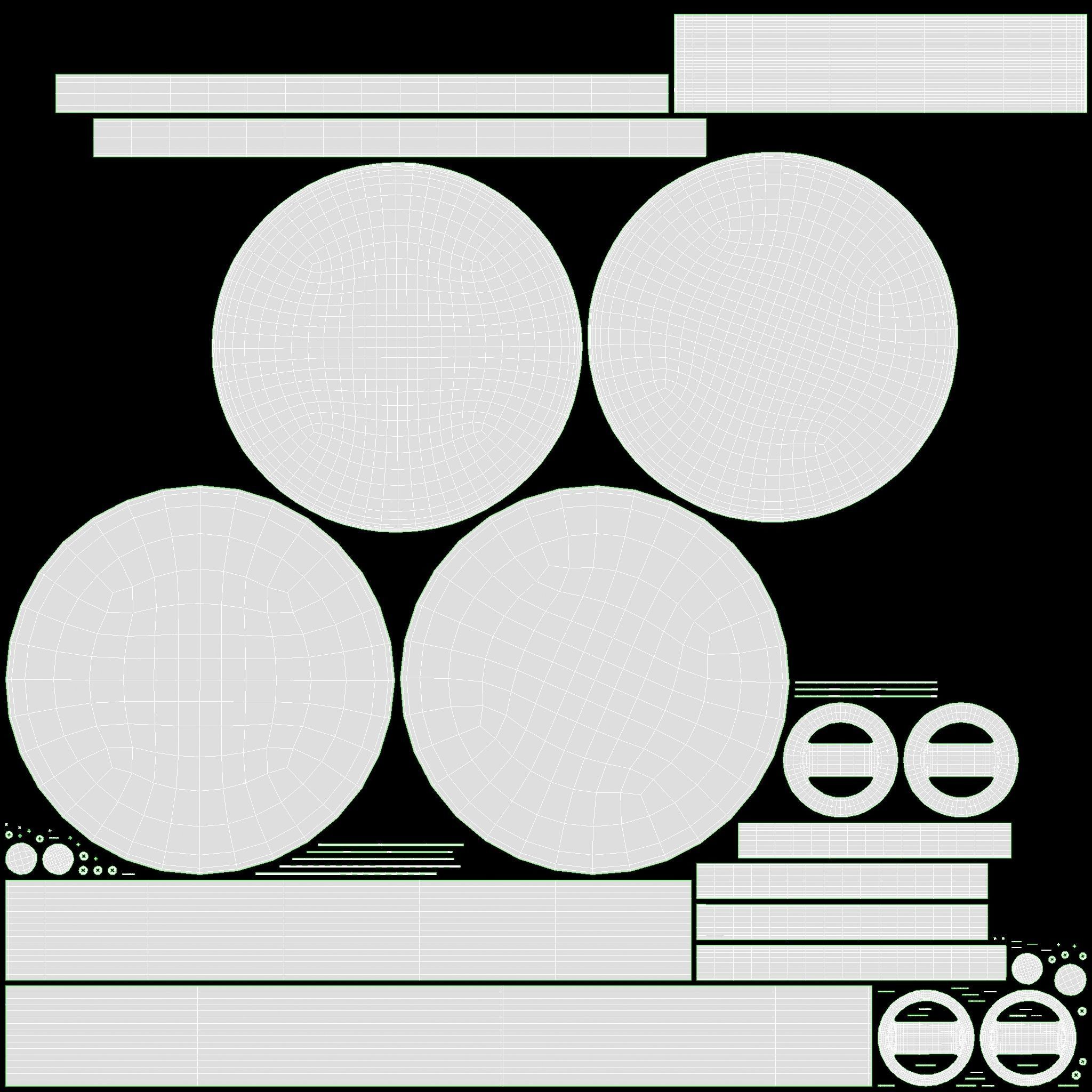 Outdoor and indoor cordless table and floor lamp set 3D model_7