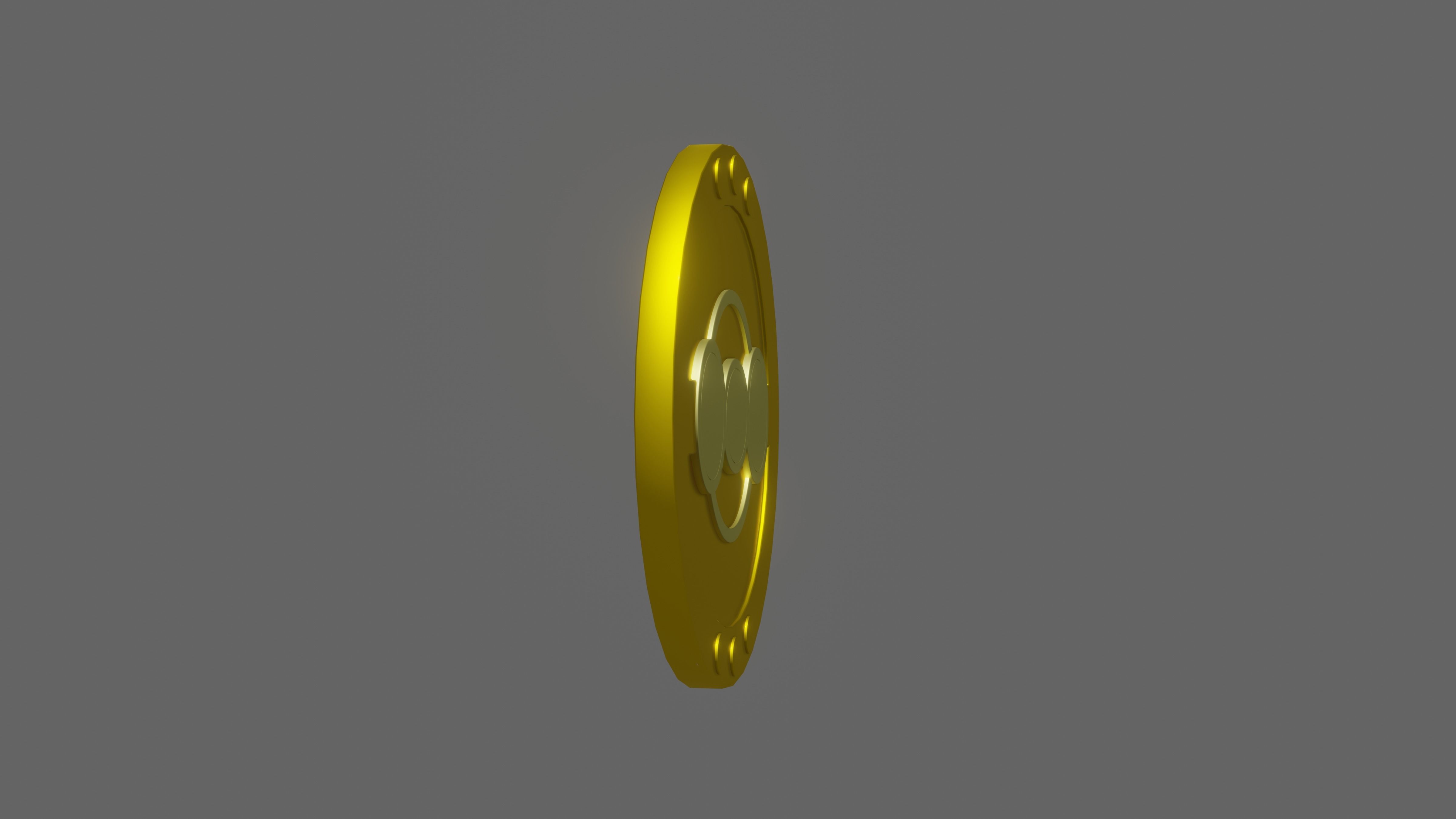 Gimmighoul Coin 3D model_7