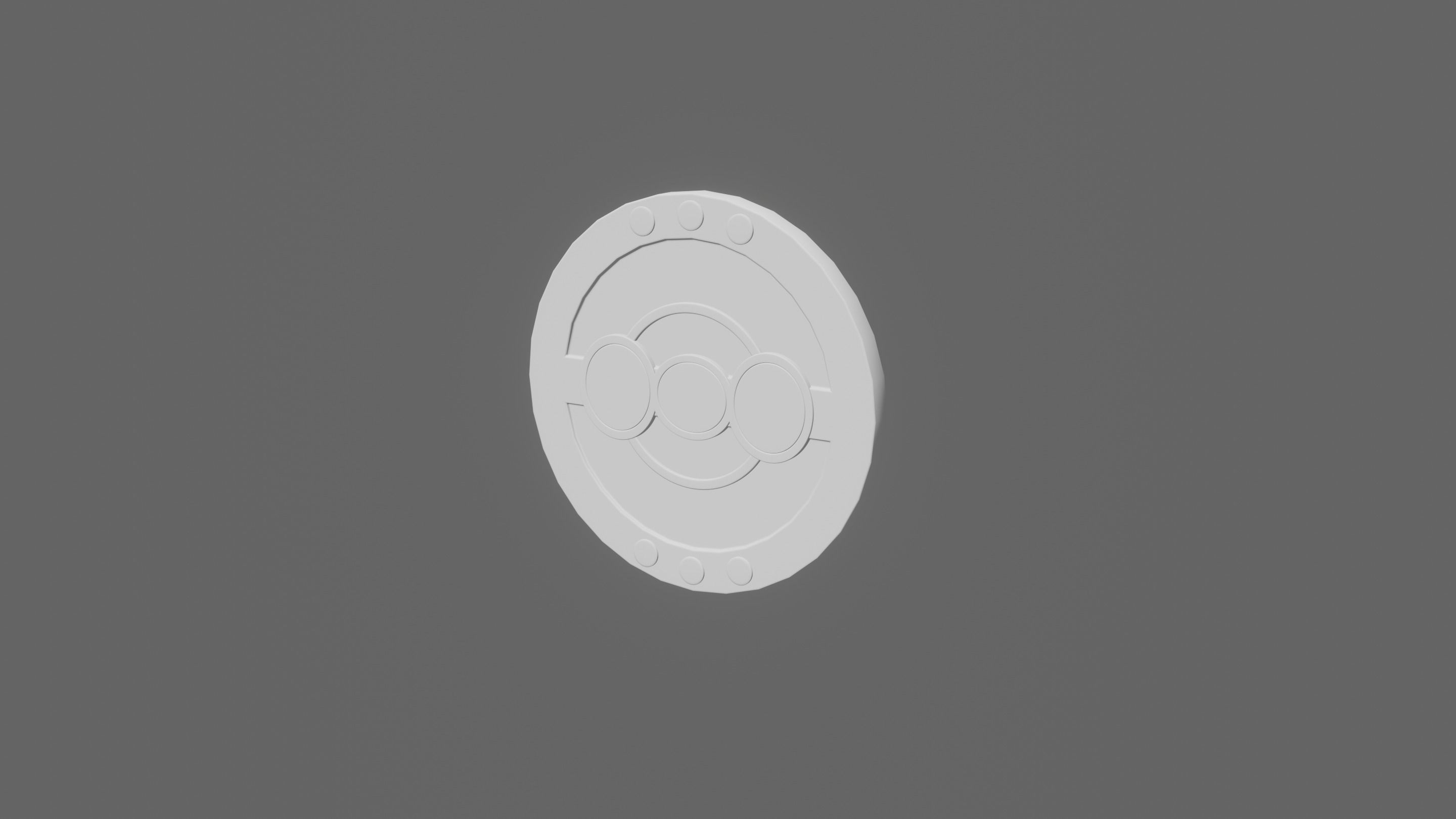 Gimmighoul Coin 3D model_2