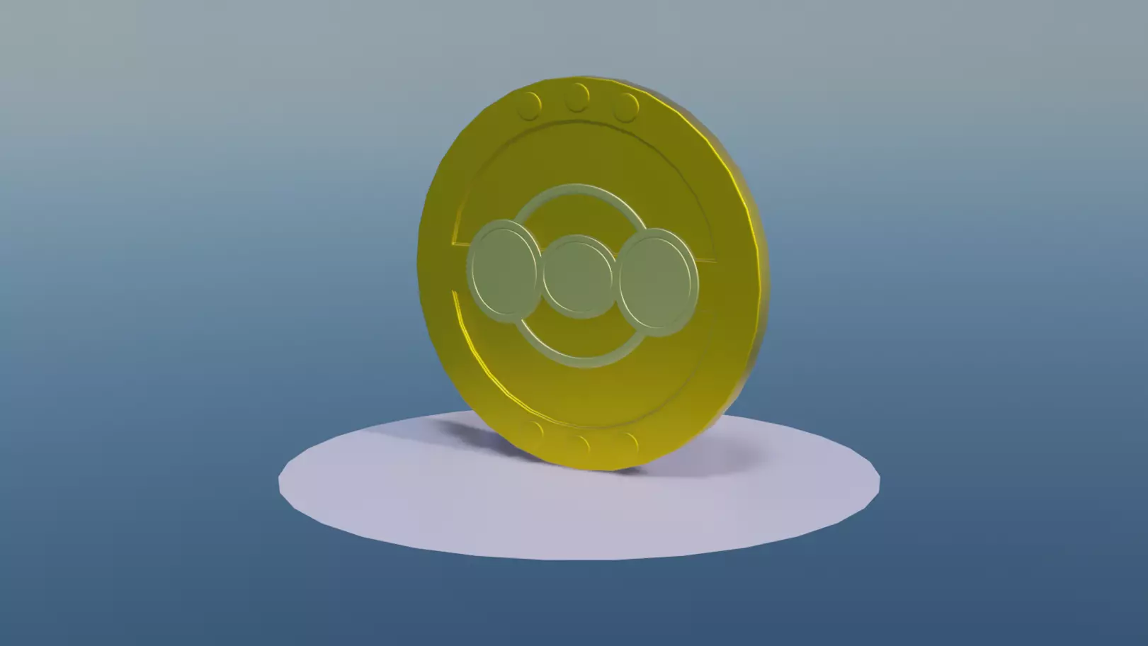 Gimmighoul Coin 3D model_0