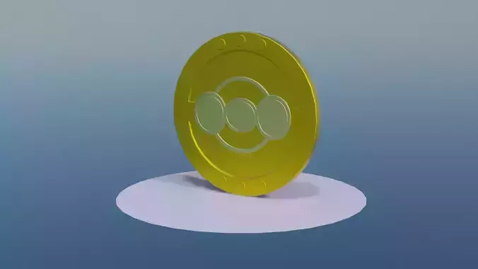 Gimmighoul Coin 3D model