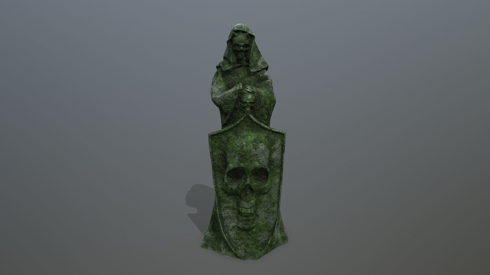 statue    Low-poly 3D model_1