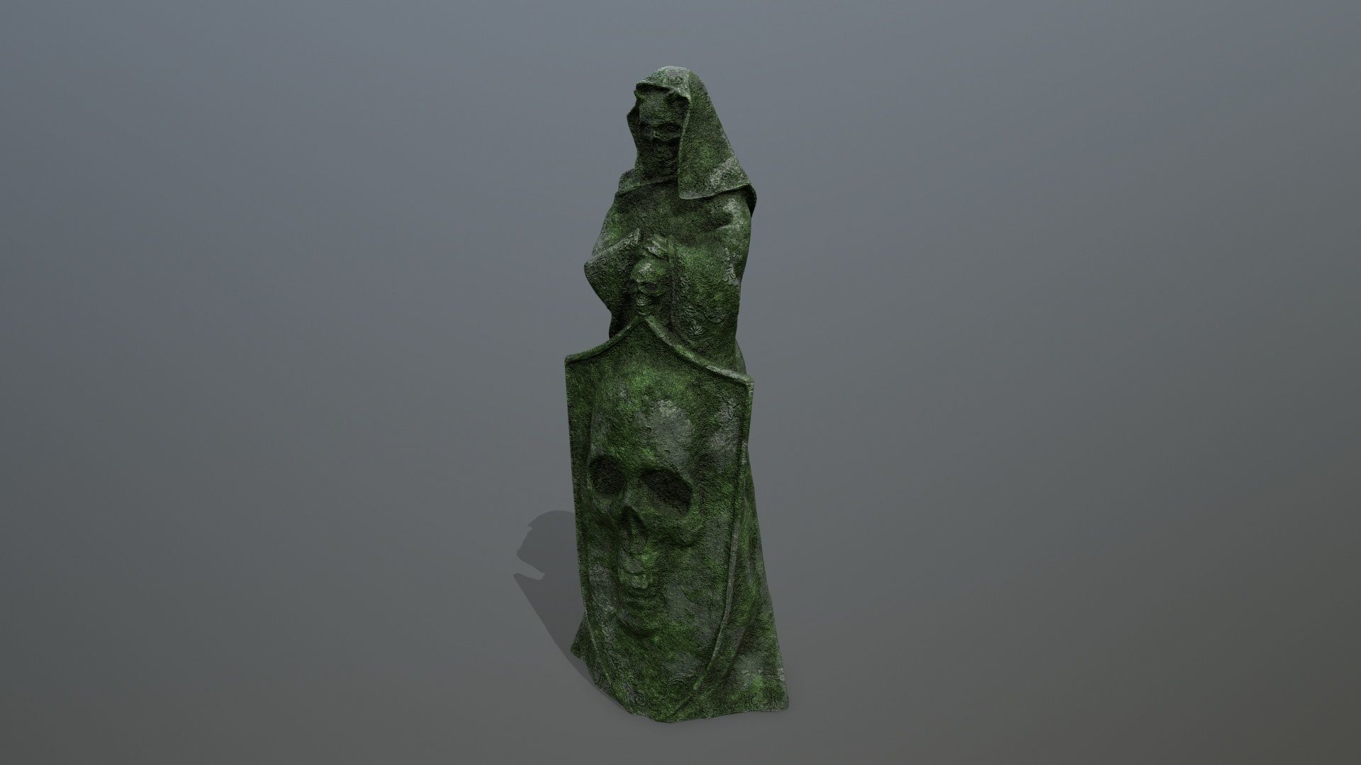 statue    Low-poly 3D model_7