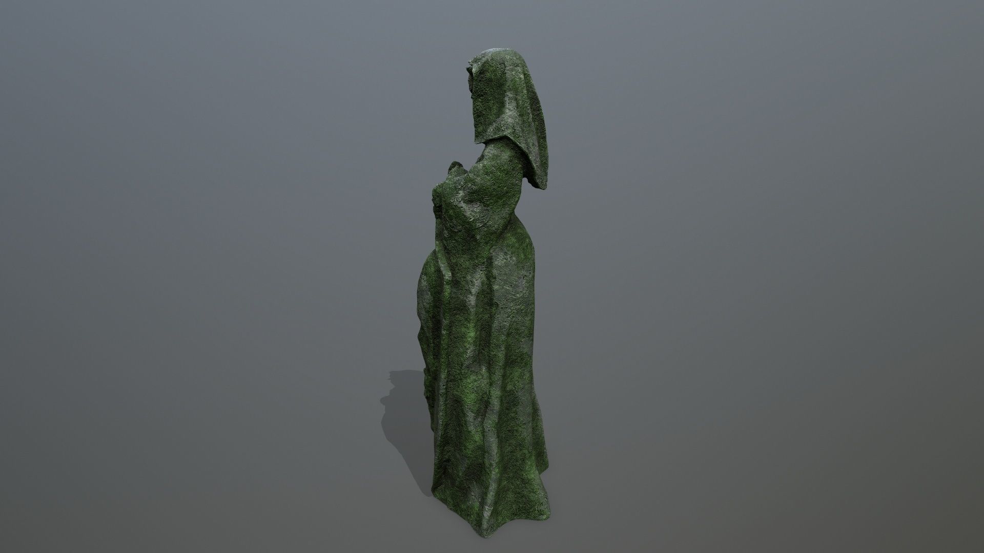 statue    Low-poly 3D model_6
