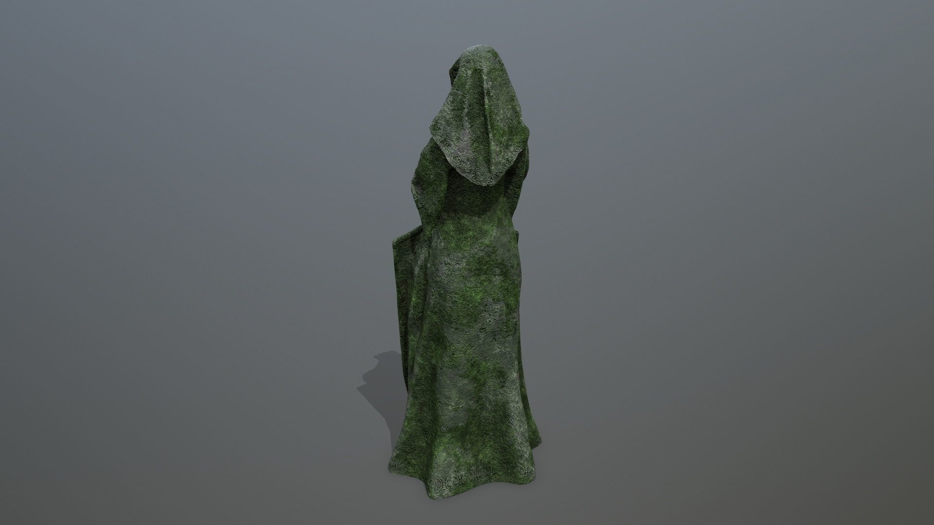 statue    Low-poly 3D model_5