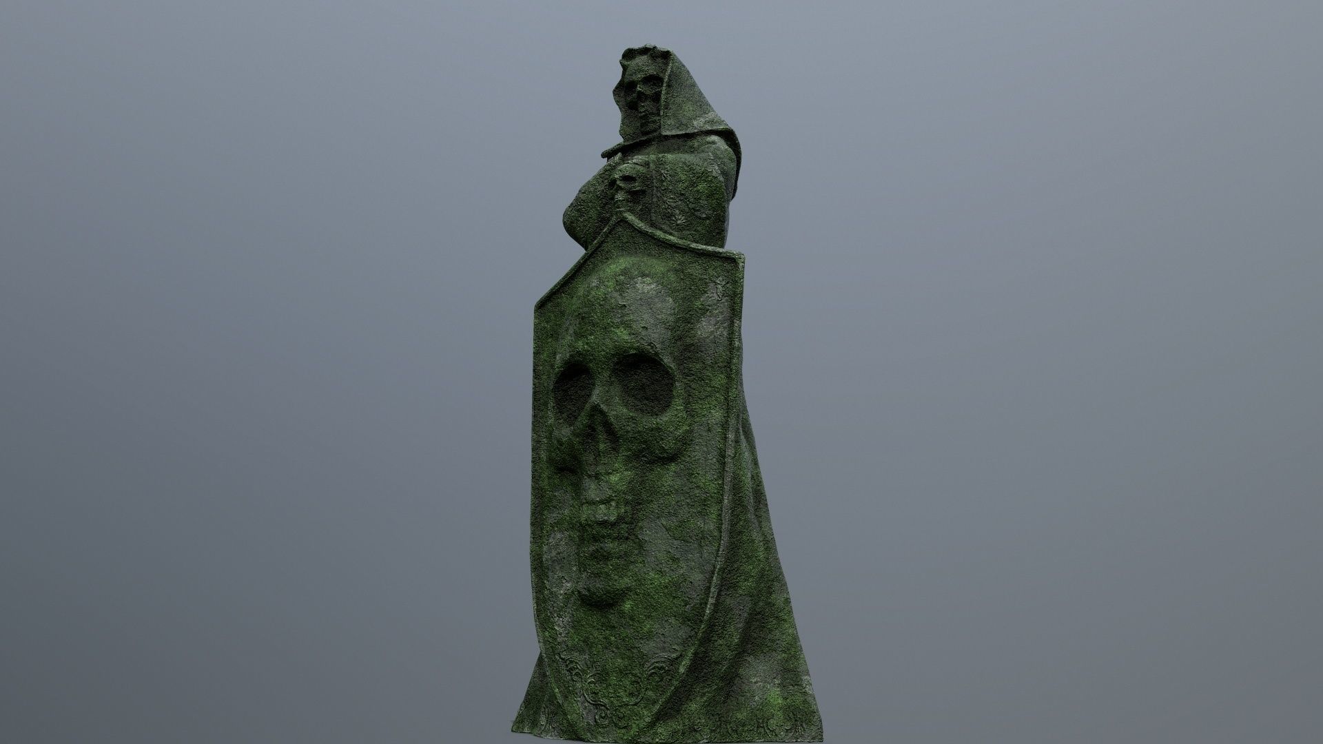 statue    Low-poly 3D model_8