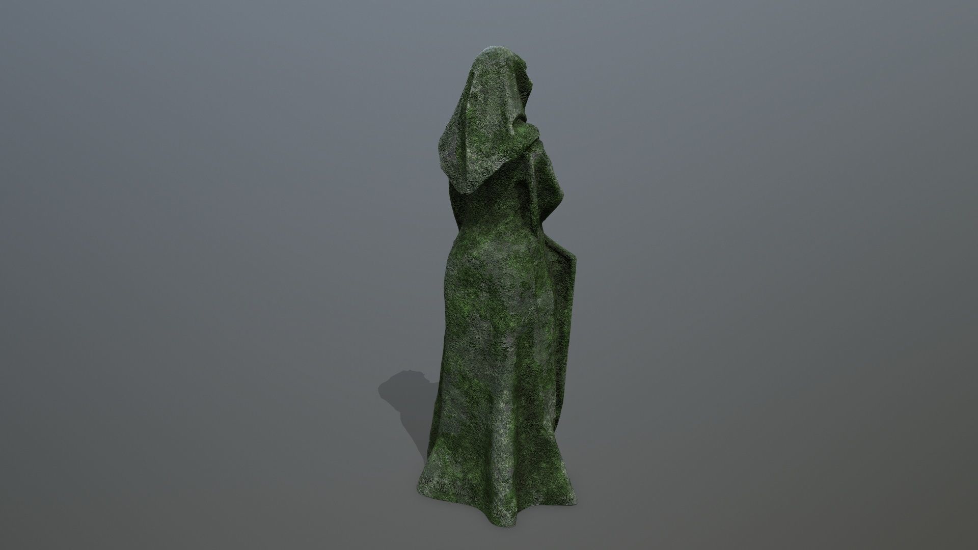 statue    Low-poly 3D model_4
