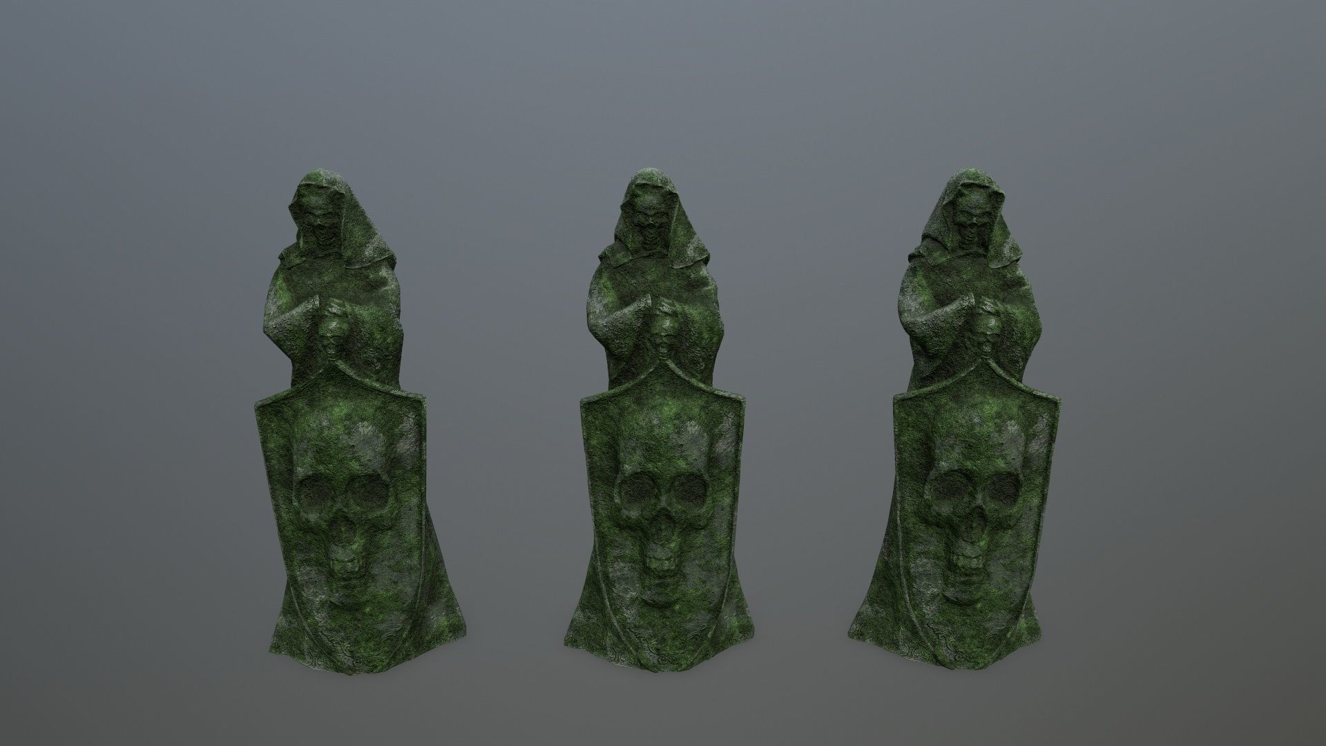 statue    Low-poly 3D model_9