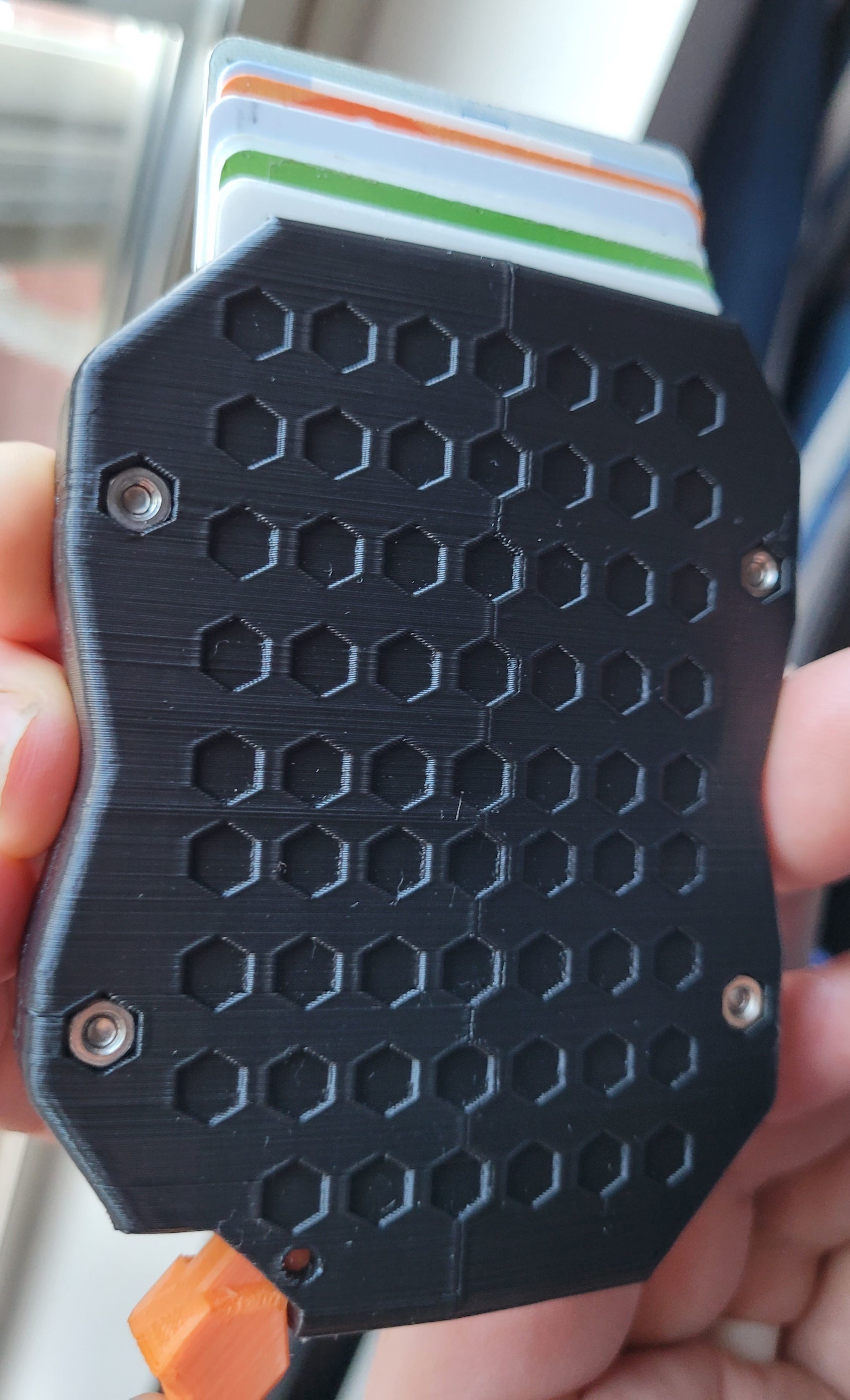 Curved Wallet 3D print model_3