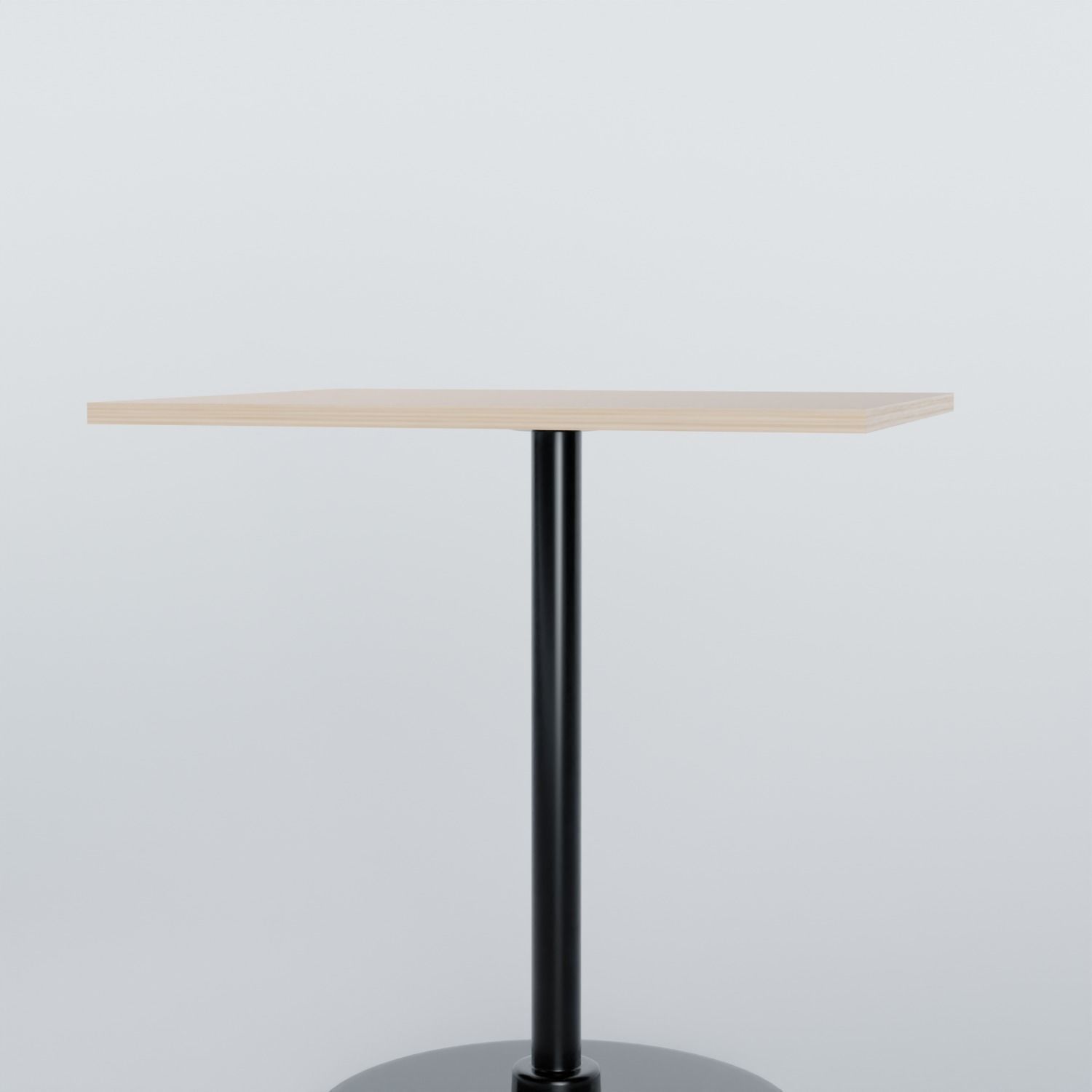 Fredericia Plan Column Table Rectangular Low-poly 3D model_3