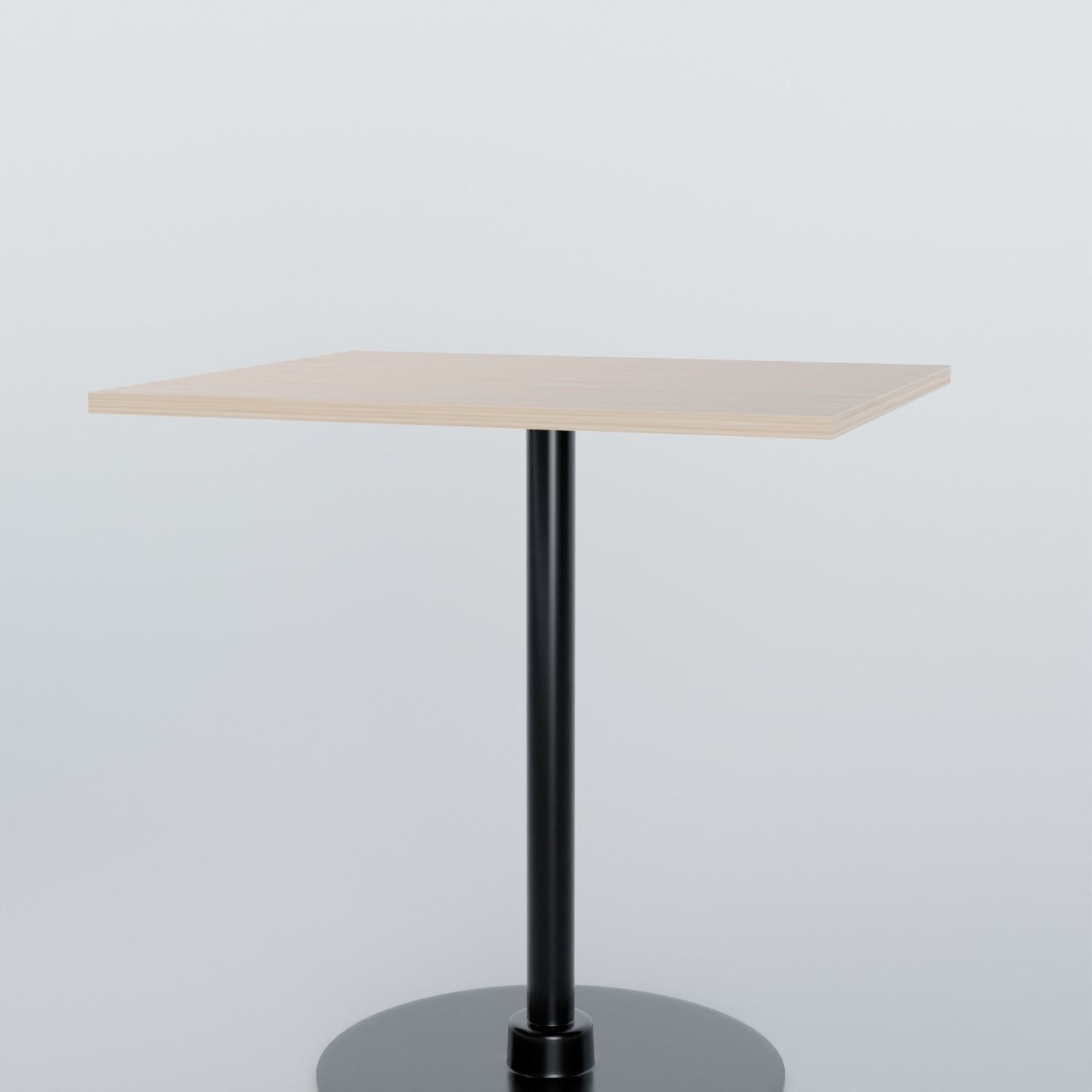 Fredericia Plan Column Table Rectangular Low-poly 3D model_2