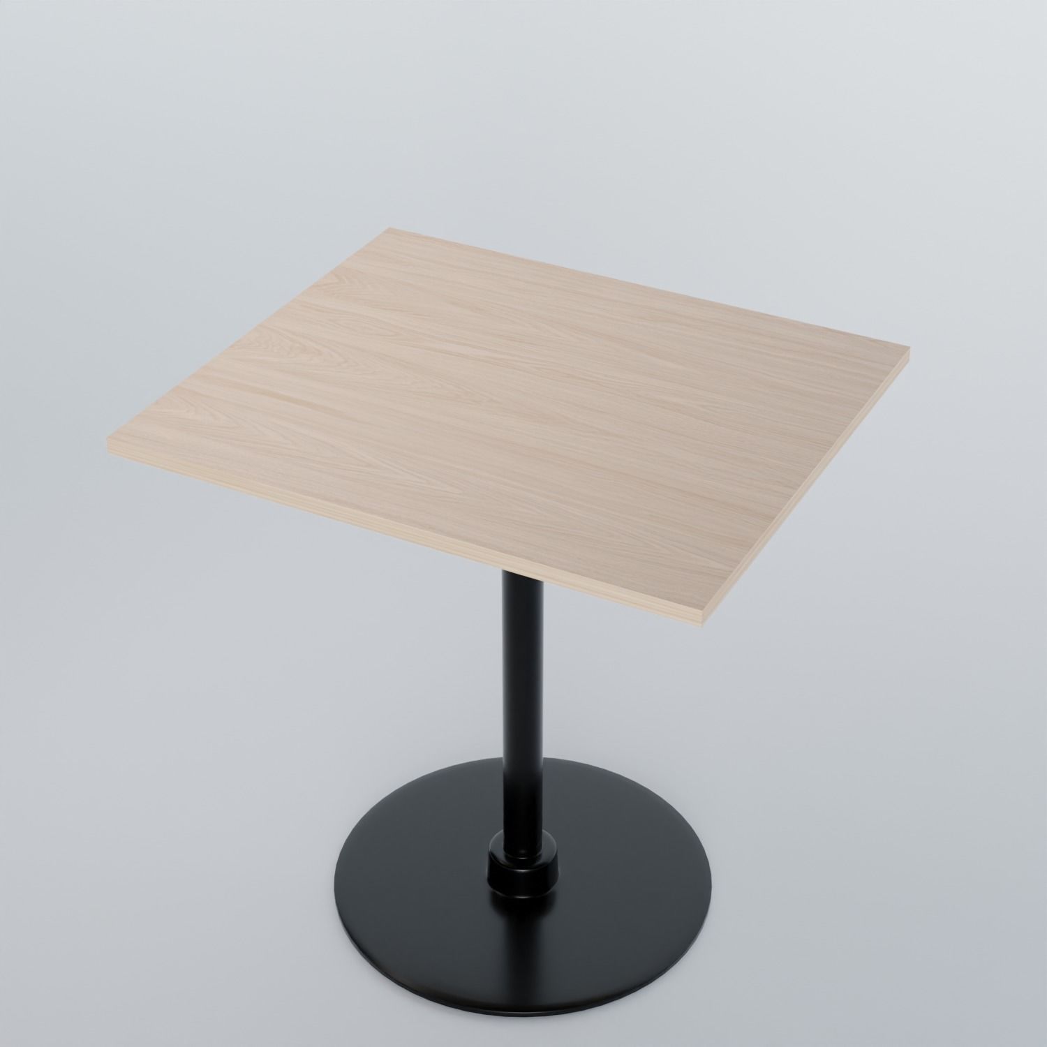 Fredericia Plan Column Table Rectangular Low-poly 3D model_4