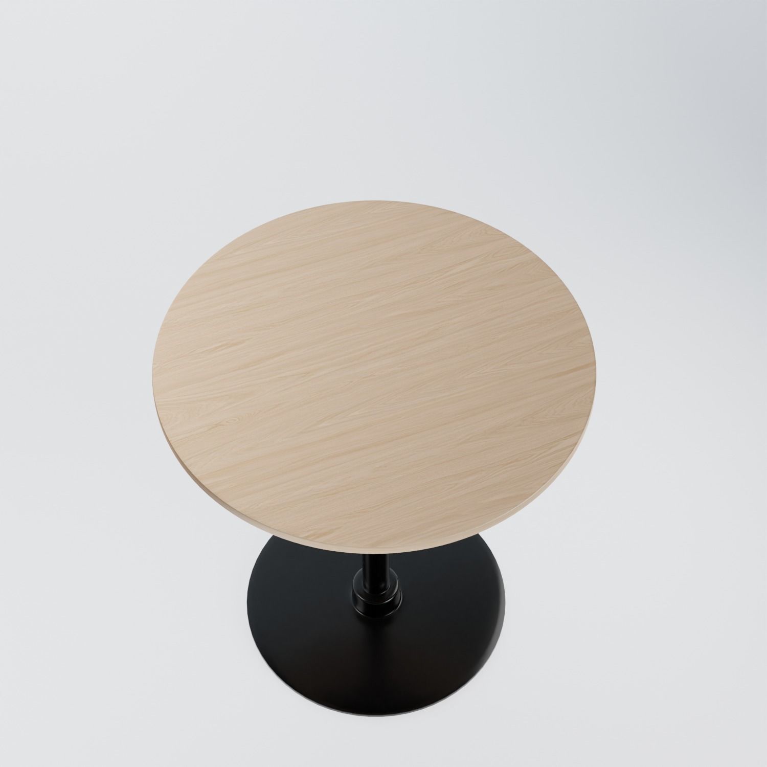 Fredericia Plan Column Table Round Low-poly 3D model_2